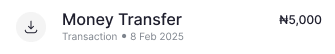 money transfer